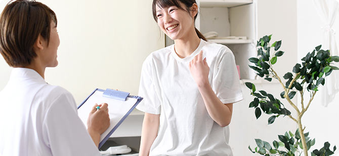 人目を気にせず通える